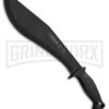 Camillus 17" Kusabo Kukri Black GRN Machete - Black Plain -Kershaw Sale Store camillus kusabo machete black grn plain BP 30189 jr large