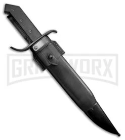 Cold Steel 1917 Frontier Bowie Rosewood Fixed Blade Knife - Black Plain -Kershaw Sale Store cold steel 1917 frontier bowie sheath black BP 30302 jr sheath large