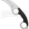 Cold Steel Double Agent I Fixed Blade Knife - Satin Serr -Kershaw Sale Store cold steel double agent ii serrated edge large