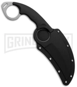 Cold Steel Double Agent I Fixed Blade Knife - Satin Serr -Kershaw Sale Store cold steel double agent ii serrated edge sheath large