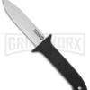Cold Steel Peace Maker III Fixed Blade Knife - Satin Plain -Kershaw Sale Store cold steel fixed peace maker iii 20pbs satin black large