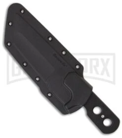 Cold Steel Mini Tac Tanto Neck Knife - Bead Blast Serr -Kershaw Sale Store cold steel mini tac tanto 49htfs sheath large