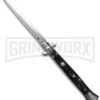 Frank B. 11" Dark Horn Automatic Stiletto - Bayonet 9 Frank B. 11" Dark Horn Automatic Stiletto - Bayonet -Kershaw Sale Store frank b 11in dark horn bayo large