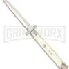 Frank B. 11" Italian Stiletto Swinguard Mother Of Pearl Automatic Knife - Dagger 6 Frank B. 11" Italian Stiletto Swinguard Mother Of Pearl Automatic Knife - Dagger -Kershaw Sale Store frank b swinguard 11in dagger mother of pearl large