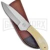 Frost Cutlery Chipaway Buffalo Skinner Bone Fixed Blade Knife - Satin Plain