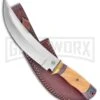 Frost Cutlery Chipaway Raven Talon Wood Fixed Blade Knife - Satin Plain -Kershaw Sale Store frost cutlery chipaway raven talon wood satin BP 25347 jr large