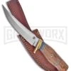 Frost Cutlery Chipaway War Eagle Brown Wood Fixed Blade Knife - Satin Plain 3 Frost Cutlery Chipaway War Eagle Brown Wood Fixed Blade Knife - Satin Plain -Kershaw Sale Store frost cutlery chipaway war eagle brown wood satin BP 25350 jr large