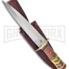 Frost Cutlery Colorado City Dirk Bone/Wood Fixed Blade Knife - Satin Plain 2 Frost Cutlery Colorado City Dirk Bone/Wood Fixed Blade Knife - Satin Plain -Kershaw Sale Store frost cutlery colorado city dirk bone wood satin BP 25327 jr large