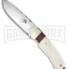 Frost Cutlery Whitetail Transparent Snare White Smooth Bone Fixed Blade Knife 2 Frost Cutlery Whitetail Transparent Snare White Smooth Bone Fixed Blade Knife -Kershaw Sale Store frost cutlery whitetail transparent snare white bone smooth BP 27701 jr large