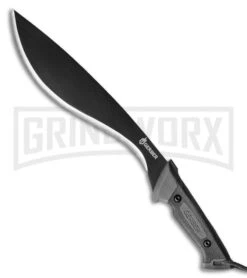 Gerber Gator Kukri Machete - Black Plain
