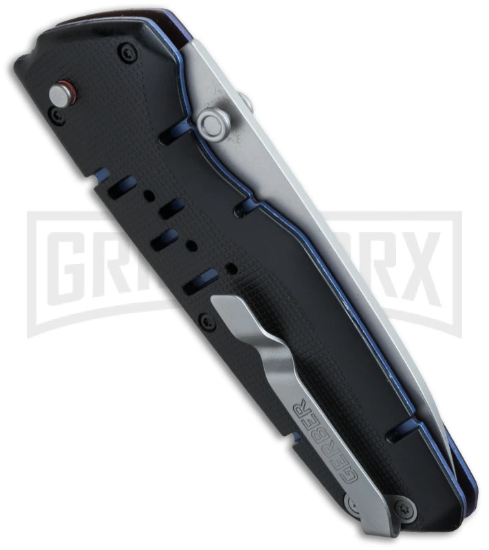 Gerber Skyridge FAST 2.0 Black GFN Spring Assisted Knife - Bead Blast Plain 2 Gerber Skyridge FAST 2.0 Black GFN Spring Assisted Knife - Bead Blast Plain - Image 2