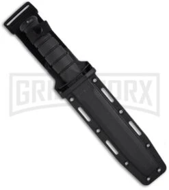 Ka-Bar Bowie Black Full-Size Knife- Black Serr -Kershaw Sale Store ka bar 02 1214 sheath large