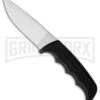 Kershaw Antelope Hunter II Black Fixed Blade Knife - Satin Plain -Kershaw Sale Store kershaw 1028x antelope hunter ii black large