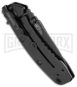 Kershaw Cryo II Assisted Opening Knife - Black Plain 6 Kershaw Cryo II Assisted Opening Knife - Black Plain -Kershaw Sale Store kershaw 1556blk cyro 2 Black BHQ 15819 jr side large