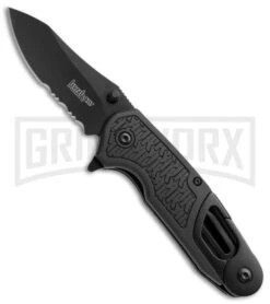Kershaw Funxion Lightweight Assisted Opening Knife - Black Serr