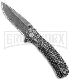 Kershaw Starter Flipper Assisted Opening Knife - BlackWash Plain 2018
