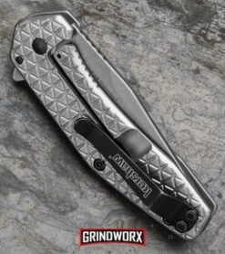 Kershaw Cathode Assisted Opening Flipper Knife - Stonewash -Kershaw Sale Store kershaw cathode sw 1324 BHQ 34425 er side large