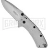 Kershaw Cryo Flipper Assisted Opening Knife - Bead Blast Plain 8 Kershaw Cryo Flipper Assisted Opening Knife - Bead Blast Plain -Kershaw Sale Store kershaw cryo 1555 large