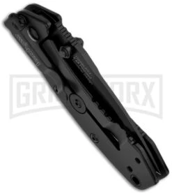 Kershaw Cryo Flipper Black Assisted Opening Knife - Black Plain -Kershaw Sale Store kershaw cryo 1555blk side large