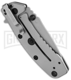 Kershaw Cryo II Assisted Opening Knife - Bead Blast Plain -Kershaw Sale Store kershaw cyro 2 1556 side large