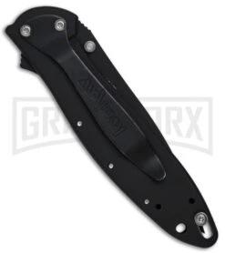 Kershaw Leek Assisted Opening Knife - Black Serr -Kershaw Sale Store kershaw leek 1660CKT back large