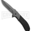 Kershaw Scrambler Assisted Opening Knife - BlackWash Plain -Kershaw Sale Store kershaw scrambler blackwash 3890bw BHQ 21520 jr large