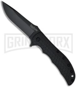 Kershaw Volt II Assisted Opening Knife - Black Plain