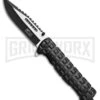M-Tech Ballistic Diehard Black Spring Assisted Knife - Two-Tone Plain -Kershaw Sale Store m tech ballistic diehard black sa tt BP 20243 jr large