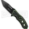 M-Tech USA Dye Chamber Green Aluminum Spring Assisted Knife - Black Plain -Kershaw Sale Store m tech usa dye chamber green alum sa black BP 29702 jr large