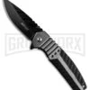 M-Tech USA Scuffle Gray Spring Assisted Knife - Black Plain -Kershaw Sale Store m tech usa scuffle gray sa black BP 26347 jr large