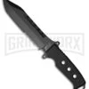 M-Tech Xtreme Stingray Black G-10 Fixed Blade Knife - Black Serr -Kershaw Sale Store m tech xtreme stingray black g 10 black serr BP 23069 jr large