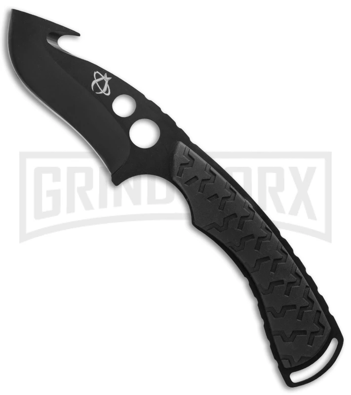 Mantis Foundation Black Fixed Blade Knife - Bead Blast Plain 1 Mantis Foundation Black Fixed Blade Knife - Bead Blast Plain