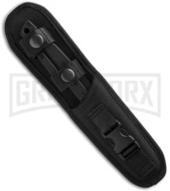 Mantis Chaos 2 Tactical Black Fixed Blade Knife - Black Plain -Kershaw Sale Store mantis chaos 2 tactical fixed black sheath large