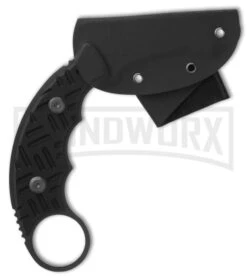 Mantis MK-F2 Karafu Fixed Blade Knife - Gray Plain -Kershaw Sale Store mantis fixed mkf2 sheath large