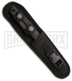 Mantis MF-4hc Chaos 1 Tactical Black Fixed Blade Knife - Tanto Black Plain -Kershaw Sale Store mantis knives manf4hc sheath large