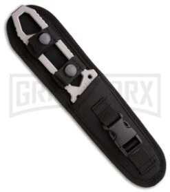 Mantis MF-1B Gris Fixed Blade Knife - Bead Blast Plain -Kershaw Sale Store mantis knives manmf1b sheath large 1