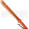 Marble's Finebite Orange 18" Sawback Machete -Kershaw Sale Store marbles finebite orange 18in sawback machete BP 29199 jr large