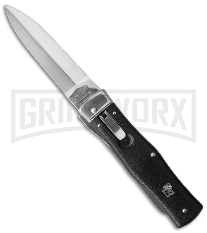 Mikov 241 Predator ABS Black Automatic Leverlock Knife W/ Saw 2 Mikov 241 Predator ABS Black Automatic Leverlock Knife W/ Saw - Image 2