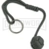 Monkeyz Fist Foliage Green Paracord Lanyard Knot Keychain (Small 3/4" Ball) -Kershaw Sale Store munkey fistz foliage green small 206 large