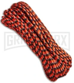 Orange You Glad 550 Lb. Paracord 100 Ft. 7 Strand Core