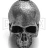 Magallona Pewter Realistic Skull Lanyard Bead -Kershaw Sale Store realistic skull bead cm large