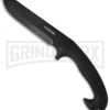 Schrade SCHF43 Frontier Black TPE Fixed Blade Knife - Black Plain 21 Schrade SCHF43 Frontier Black TPE Fixed Blade Knife - Black Plain -Kershaw Sale Store schrade fixed schf43 cm large