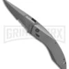 Schrade Landshark Gray Aluminum Spring Assisted Knife - Gray Serr -Kershaw Sale Store schrade landshark sa gray alum gray GX 31188 jr large