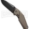 Schrade Brown MAGIC Spring Assisted Knife - Black Plain -Kershaw Sale Store schrade scha5br 2 large