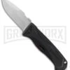 Schrade Black MAGIC Spring Assisted Knife SCHA6L - Bead Blast Plain