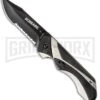 Schrade SCHA8CS 24/7 MAGIC Champagne/Black Spring Assisted Knife - Black Serr 5 Schrade SCHA8CS 24/7 MAGIC Champagne/Black Spring Assisted Knife - Black Serr -Kershaw Sale Store schrade scha8cs serrated jm large