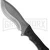 Schrade Large Black TPE Fixed Blade Knife - Titanium Plain -Kershaw Sale Store schrade schf28 large