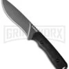 Schrade SCHF42 Frontier Fixed Blade Knife - Gray Plain 3 Schrade SCHF42 Frontier Fixed Blade Knife - Gray Plain -Kershaw Sale Store schrade schf42 cm large 1