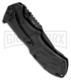 Smith & Wesson Black Ops Gray Spring Assisted Knife - Tanto Black Serr -Kershaw Sale Store smith and wesson auto black ops swblop3ts side large 1