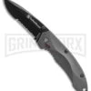 Smith & Wesson Mini S.W.A.T. Gray Aluminum Spring Assisted Knife - Black Serr -Kershaw Sale Store smith and wesson mini SWAT sa gray black GX 31295 jr large